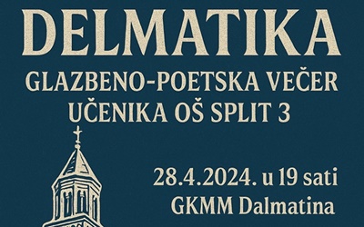Glazbeno-poetska večeru u GKMM Dalmatina