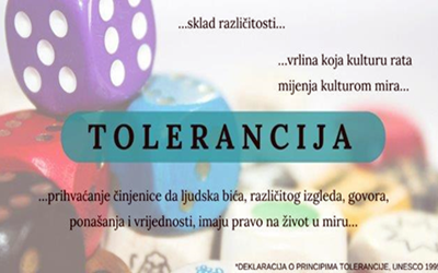 KAKO SU UČENICI 1.c PRODUŽENOG BORAVKA OBILJEŽILI SVJETSKI DAN TOLERANCIJE