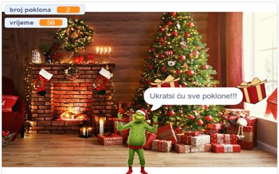 Božićna čestitka 5.a