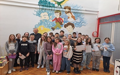 SUSRET S PISCEM: MATKO MARUŠIĆ U POSJETU NAŠOJ ŠKOLI