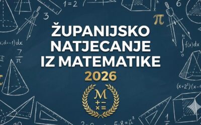 Županijsko natjecanje iz matematike 2026. – obavijest i upute