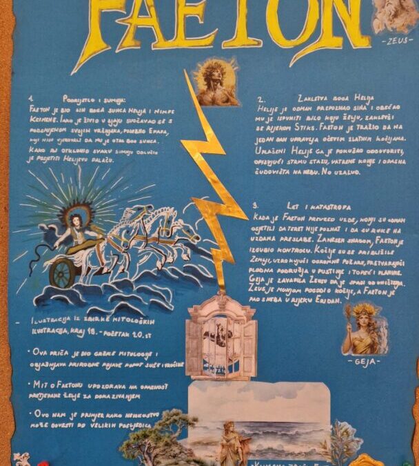 Školski projekt “U svijetu grčkih mitova”