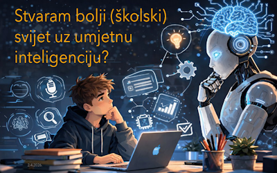 KAKO UČENICI STVARAJU BOLJI (ŠKOLSKI) SVIJET UZ UMJETNU INTELIGENCIJU